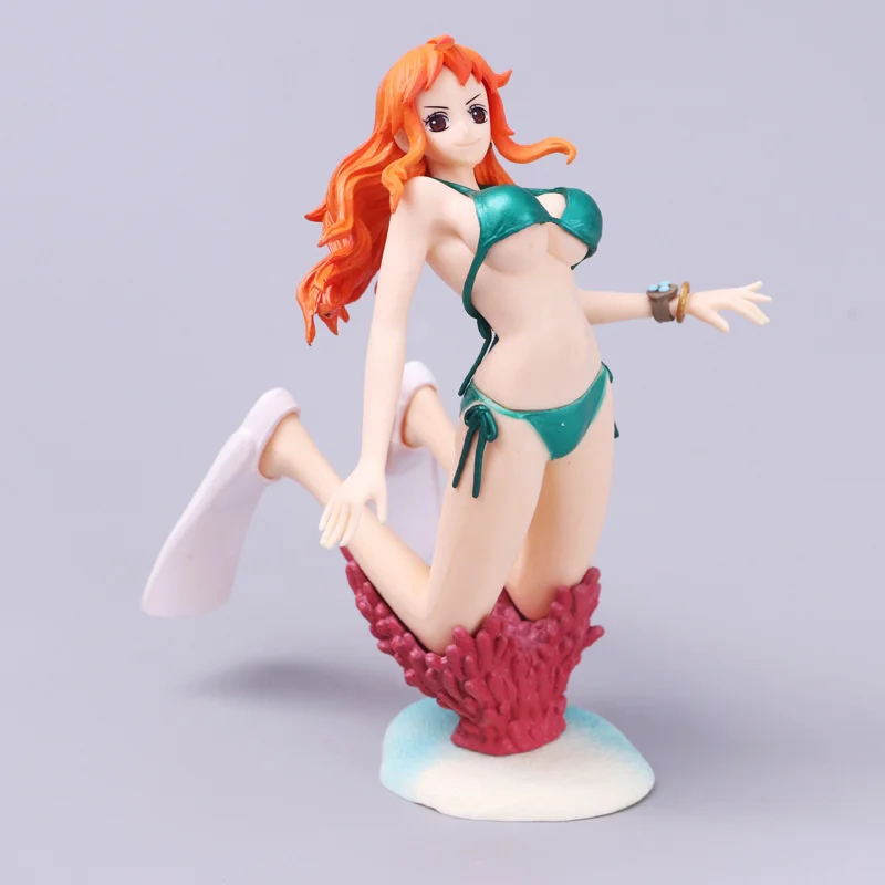 One Piece Figure GK Cat Burglar Nami Action Figure Model 16cm