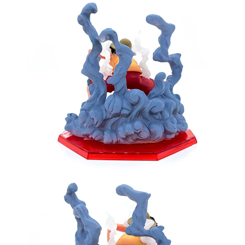 One Piece GK Monkey D Luffy Action Figure Toys Straw Hat Luffy Figurine 12cm