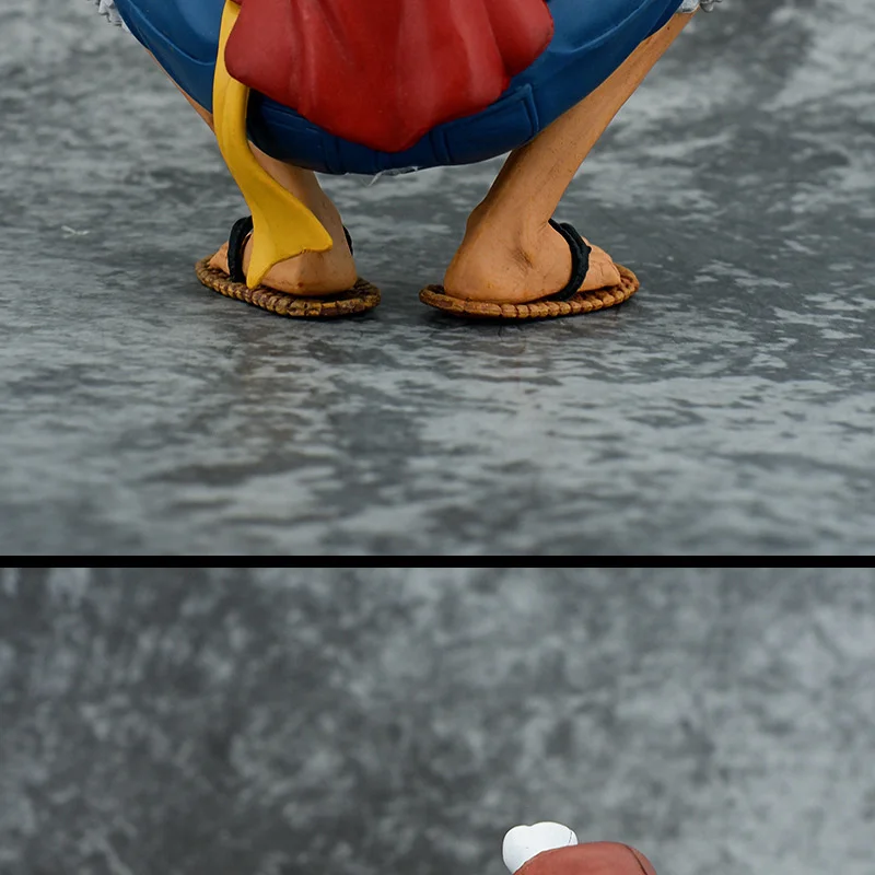 15cm Monkey D Luffy One Piece Action Figure Straw Hat