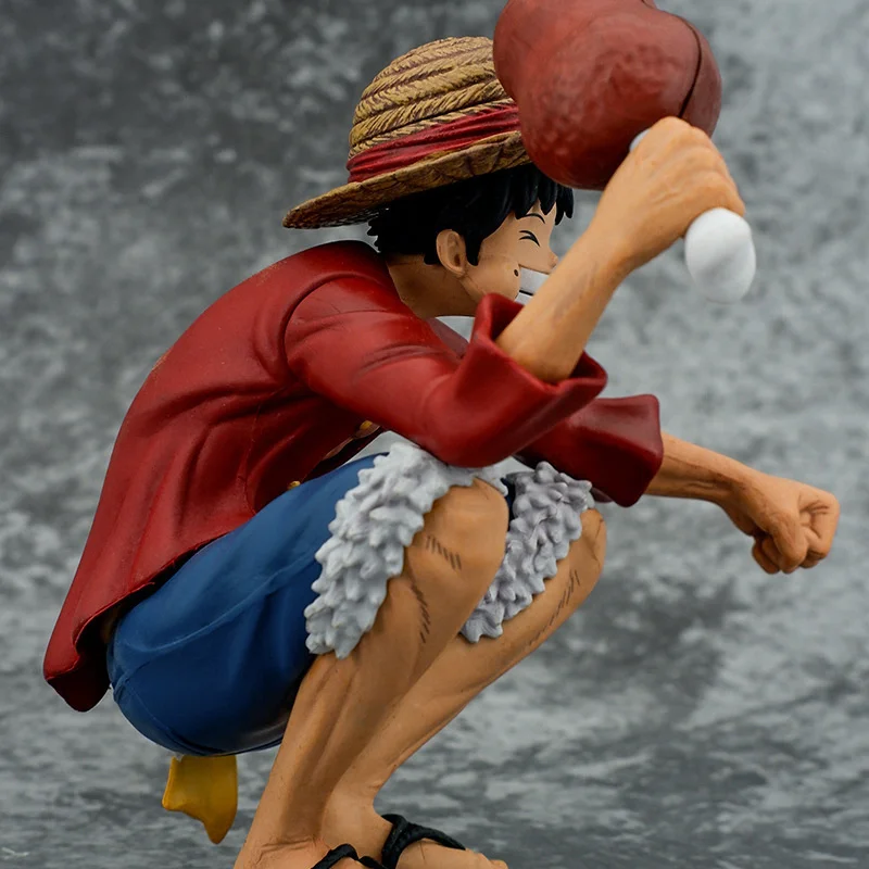 15cm Monkey D Luffy One Piece Action Figure Straw Hat