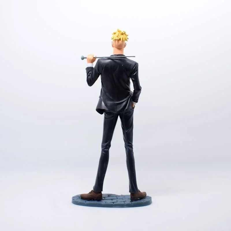 One Piece Figure Anime Action GK Ace Figma Mrrco Model 24cm PVC Detective Suit