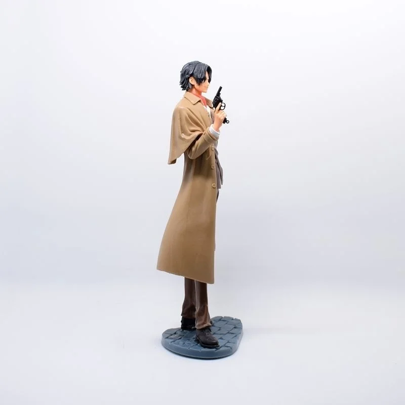 One Piece Figure Anime Action GK Ace Figma Mrrco Model 24cm PVC Detective Suit