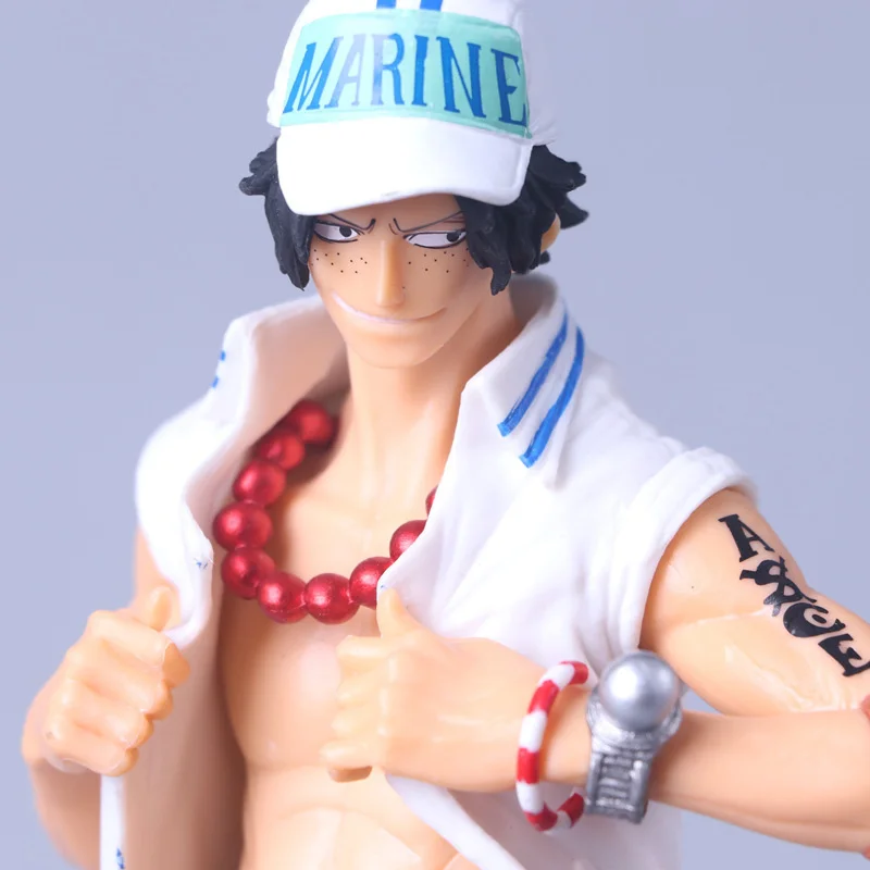 One Piece Action Figure GK Portgas D Ace Model 27cm PVC