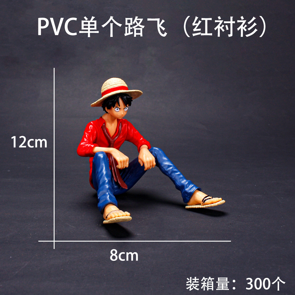 12CM One Piece Luffy Pvc Figurine Monkey D Luffy