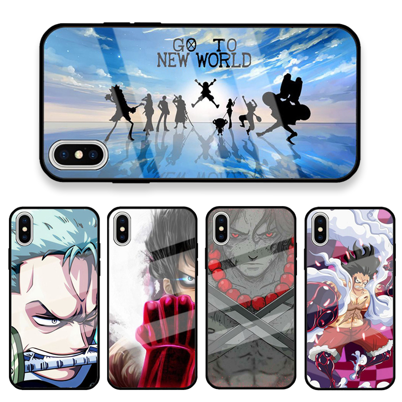 One Piece Phone Case for IPhone 12 13 Pro Max 6s 7 Plus XS Luffy Zoro