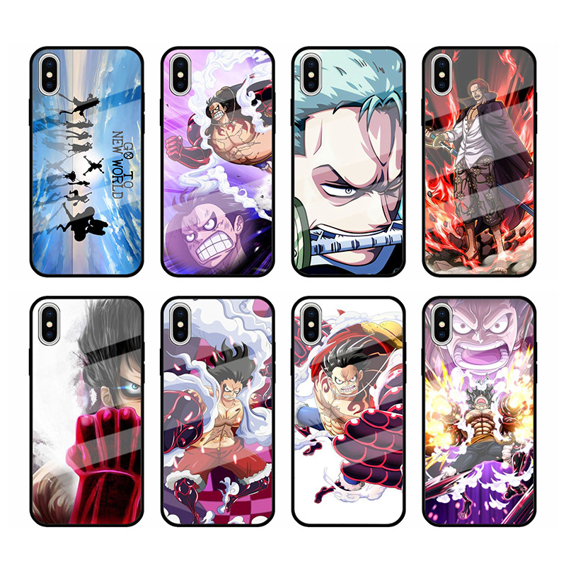 One Piece Phone Case for IPhone 12 13 Pro Max 6s 7 Plus XS Luffy Zoro