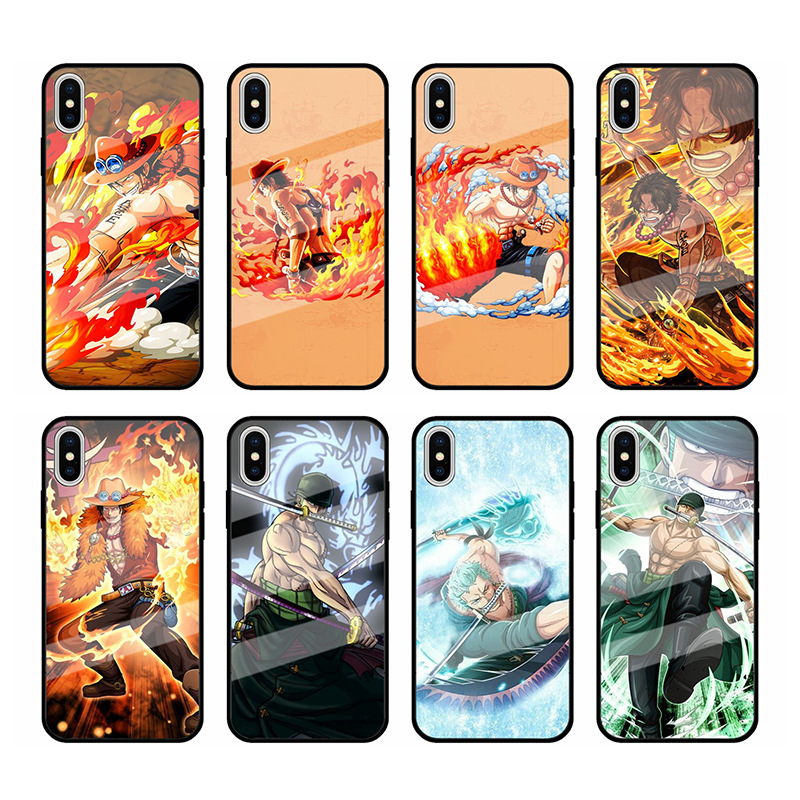 One Piece Phone Case for IPhone 12 13 Pro Max 6s 7 Plus XS Luffy Zoro