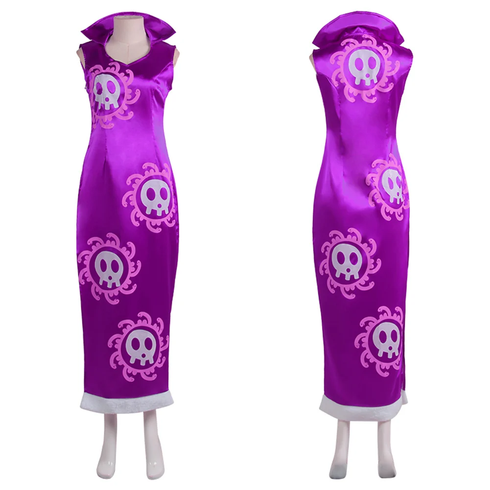 One Piece Boa Hancock Cosplay Costume Dress