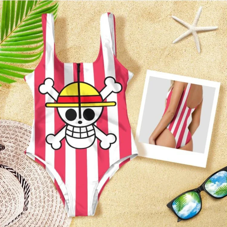 ONE PIECE Monkey D Luffy Dragon Swimsuit