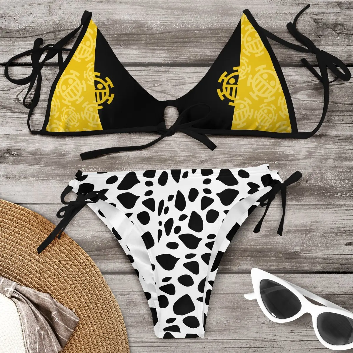 ONE PIECE Trafalgar Law Swimsuit Women Kawaii Bikini