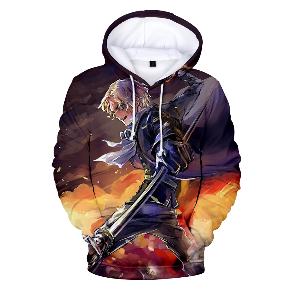 One Piece 3D Sweatshirt Emperor Boya Hancock Hoodie