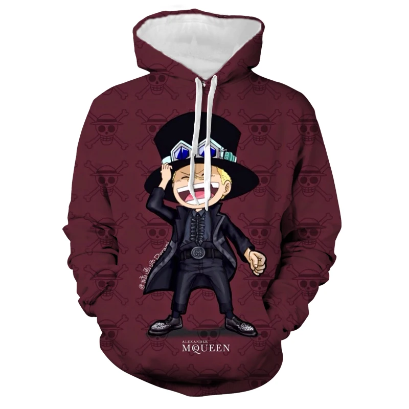 One Piece Hoodie Men's Long Sleeve Sweater Harajuku Clothing