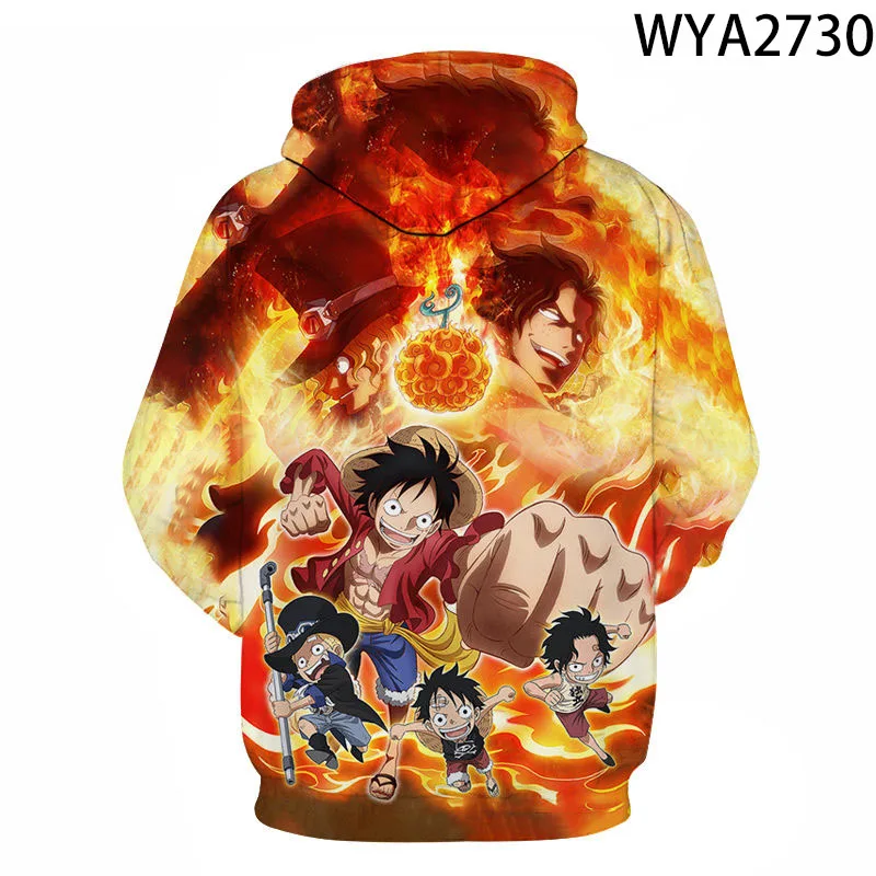 One Piece Luffy Hoodies 3D Printed Men Women