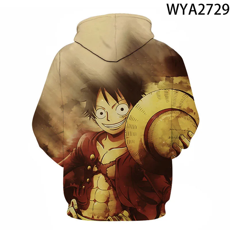 One Piece Luffy Hoodies 3D Printed Men Women