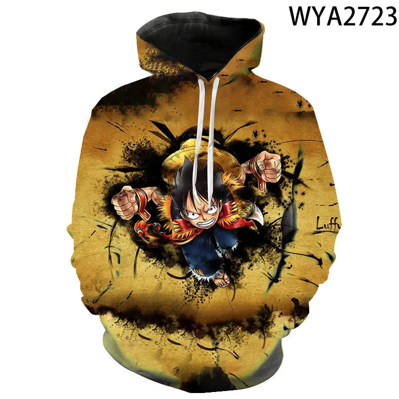 One Piece Luffy Hoodies 3D Printed Men Women