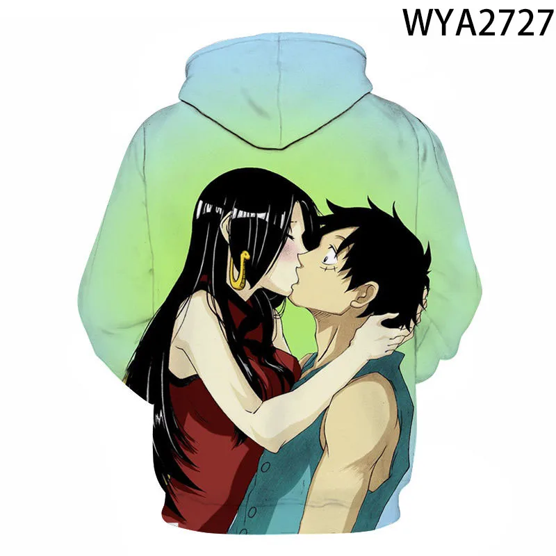 One Piece Luffy Hoodies 3D Printed Men Women