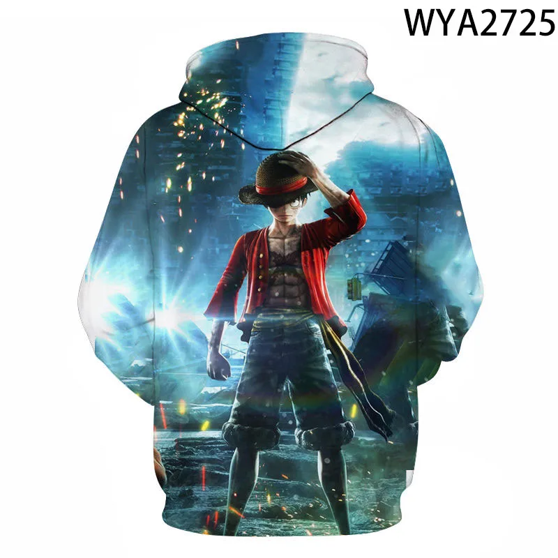 One Piece Luffy Hoodies 3D Printed Men Women