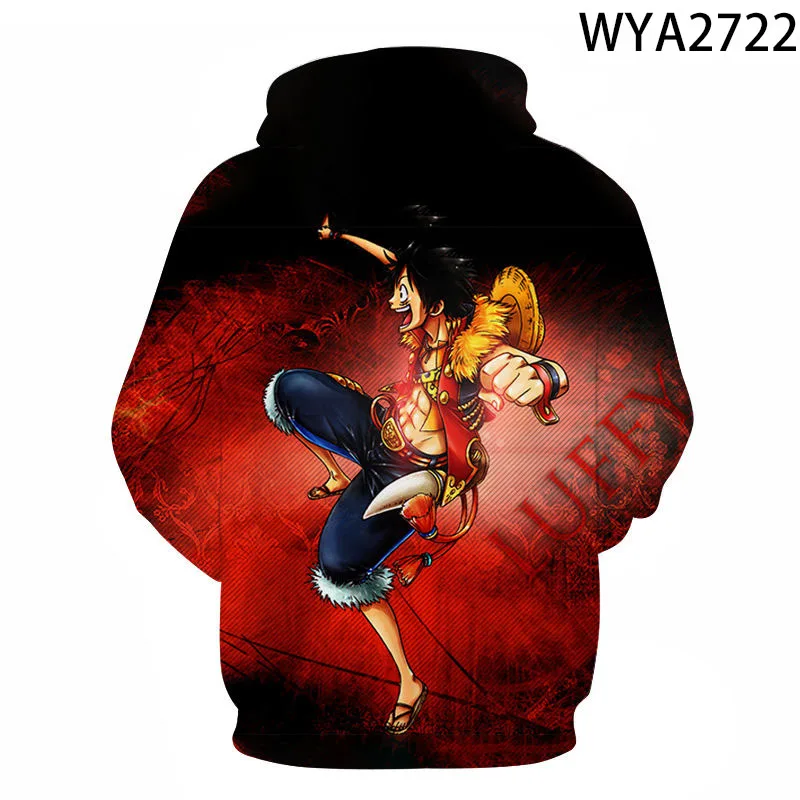 One Piece Luffy Hoodies 3D Printed Men Women