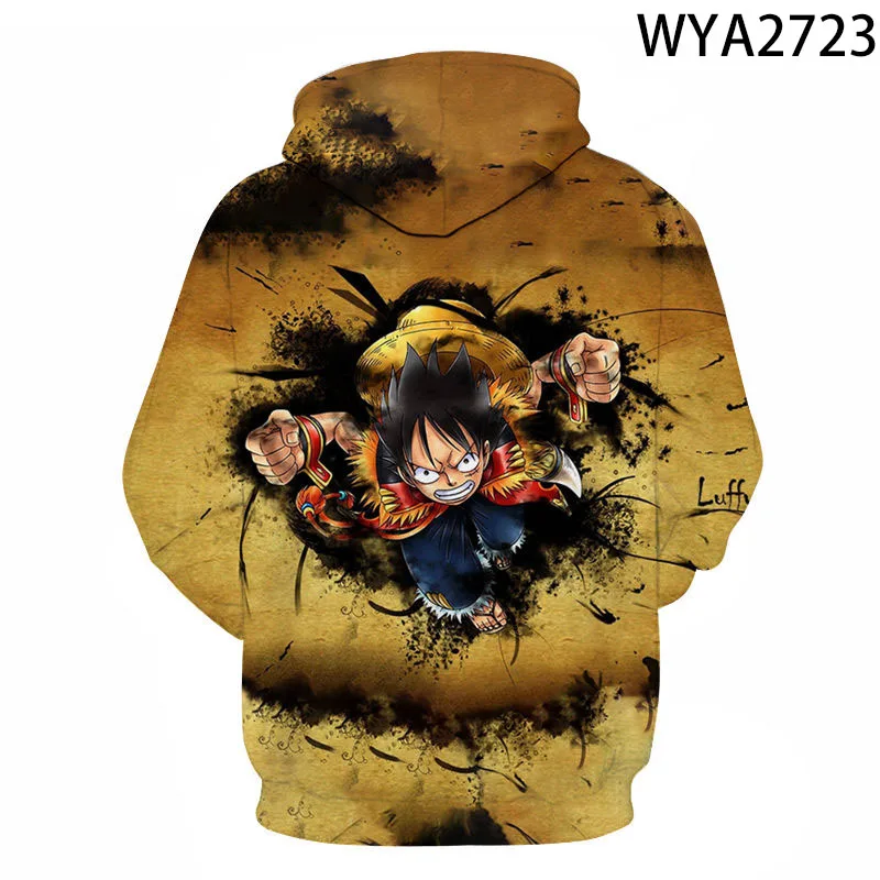 One Piece Luffy Hoodies 3D Printed Men Women