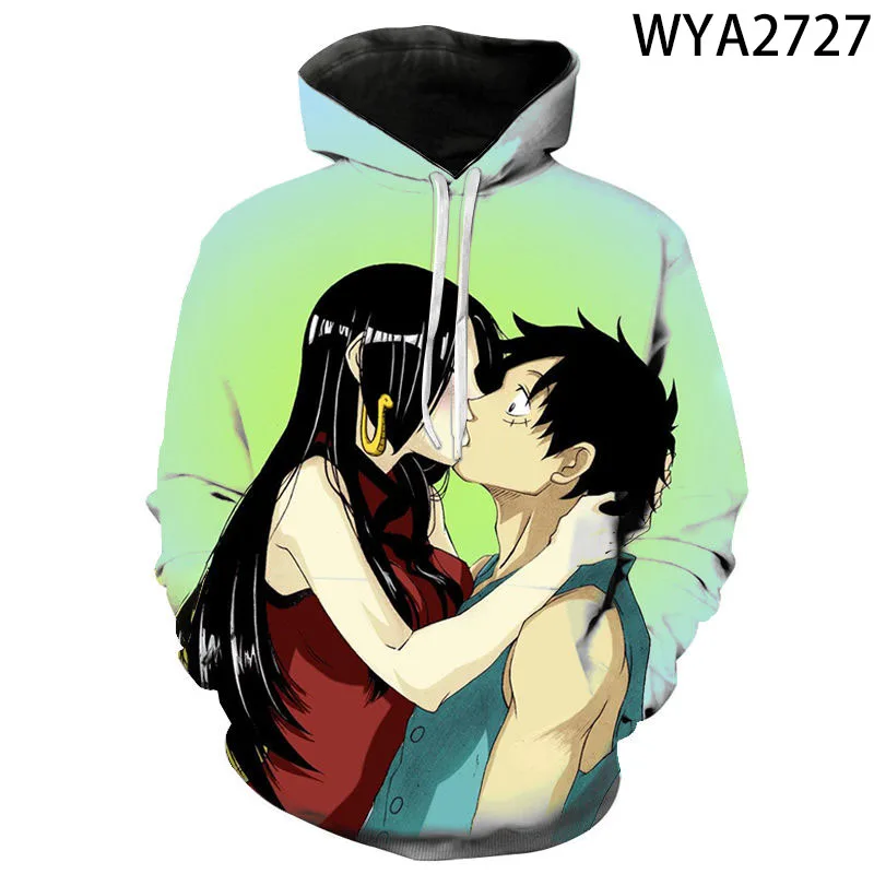 One Piece Luffy Hoodies 3D Printed Men Women