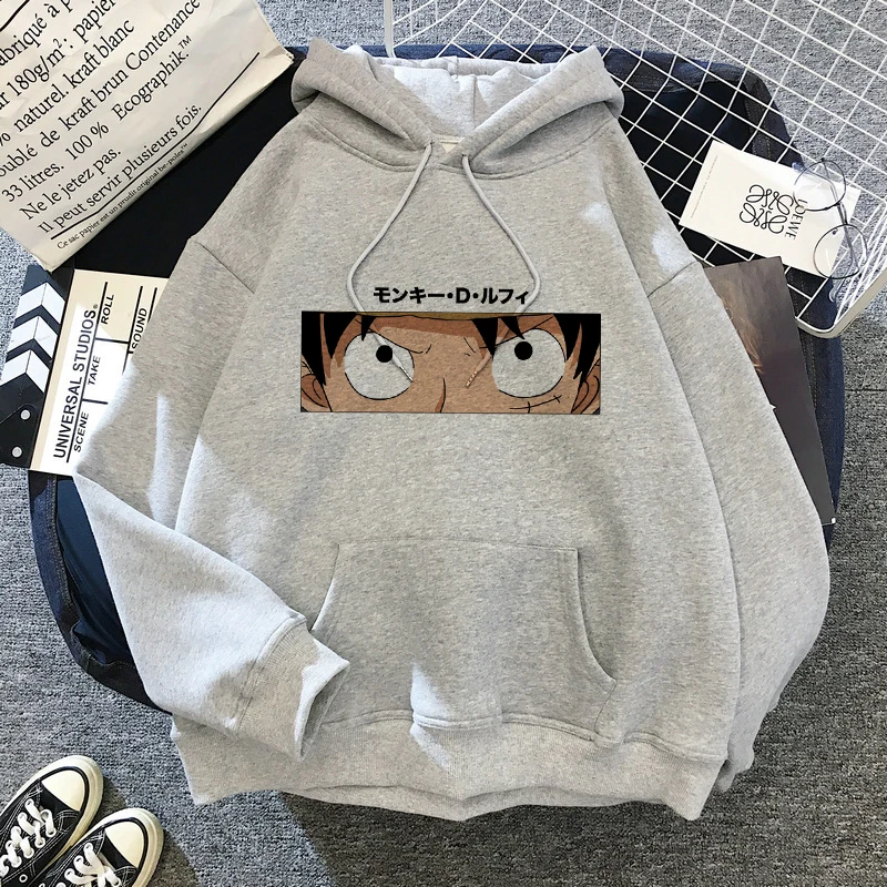 90s Kawaii Sweatshirt Female Male Roronoa Zoro Hoodie