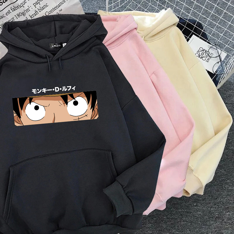 90s Kawaii Sweatshirt Female Male Roronoa Zoro Hoodie