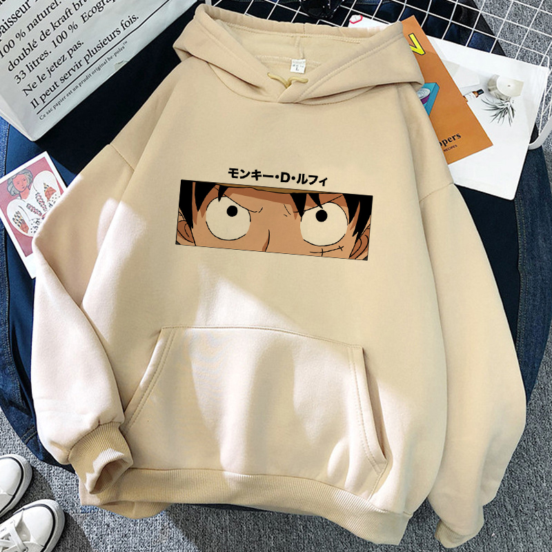 90s Kawaii Sweatshirt Female Male Roronoa Zoro Hoodie