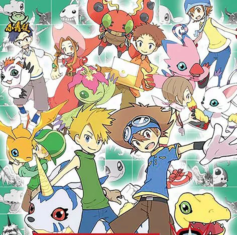 Digimon Adventure card box Agumon Games Collections