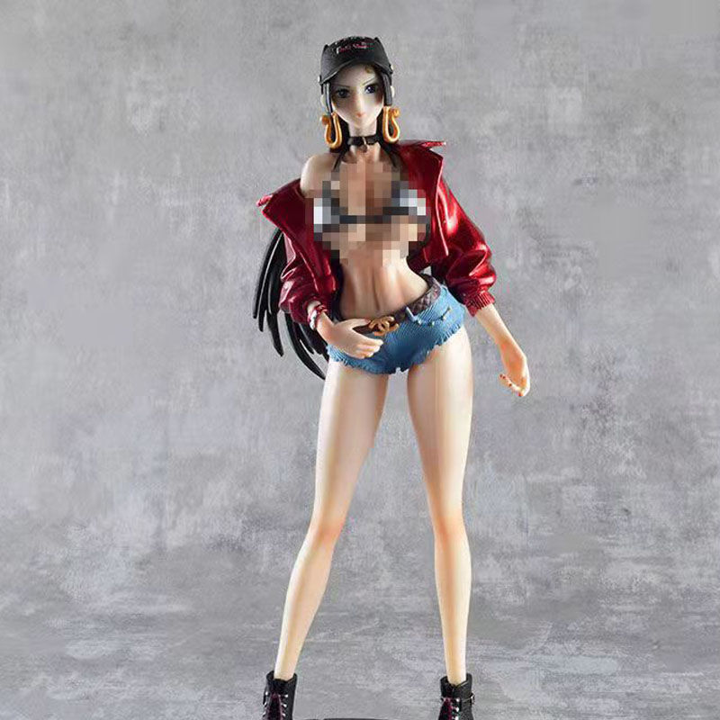 19CM One Piece Boa Hancock Sexy Swimwear Nami  Nico Robin Figure