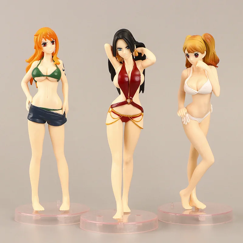 23cm Boa Hancock Nami Charlotte Pudding Koala Action Figure