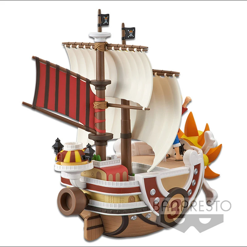 One Piece Mega Wcf Luffy Thousand Sunny 19Cm Action Figure