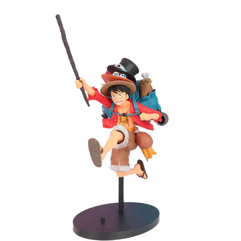 3 Styles One Piece 18-21CM Bag Running Sabo Ace Luffy