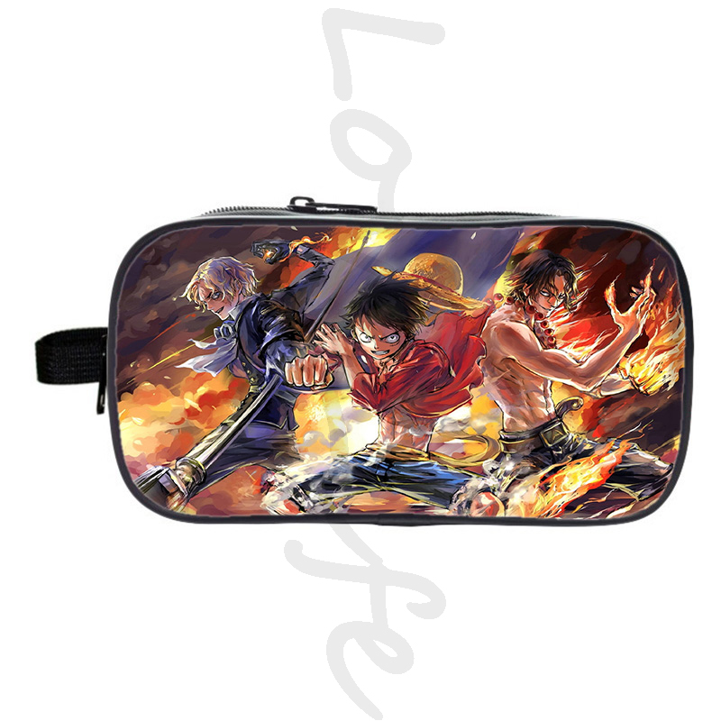 ONE PIECE Double Layer Pencil Bag Case