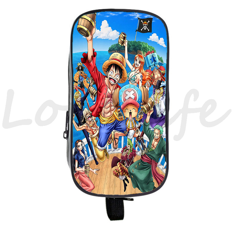 ONE PIECE Double Layer Pencil Bag Case