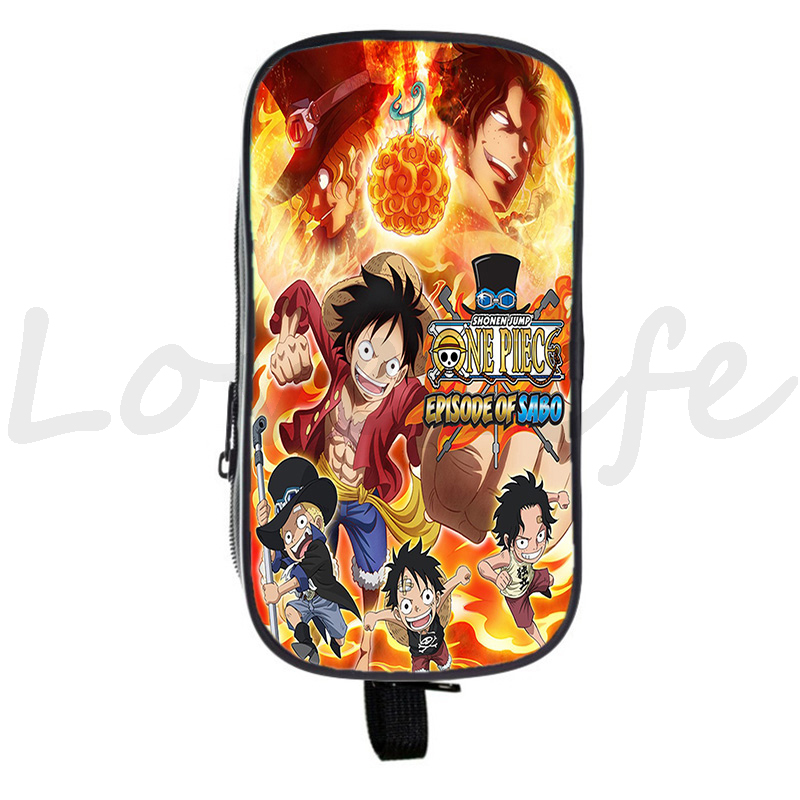 ONE PIECE Double Layer Pencil Bag Case