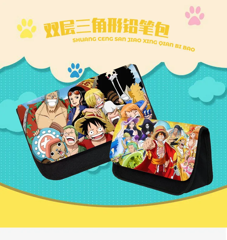 Luffy Pencil Bag One Piece Pencil Cases