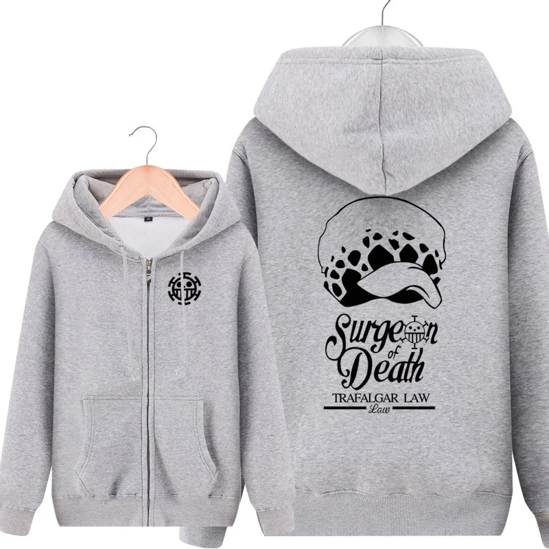 ONE PIECE Unisex Trafalgar Law Hat Hooded Hoodie