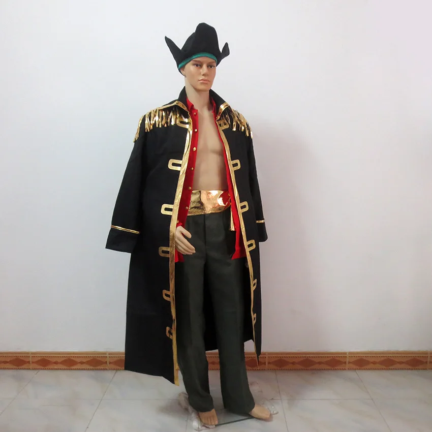 One Piece Blackbeard Marshall D Teach Cosplay Costume