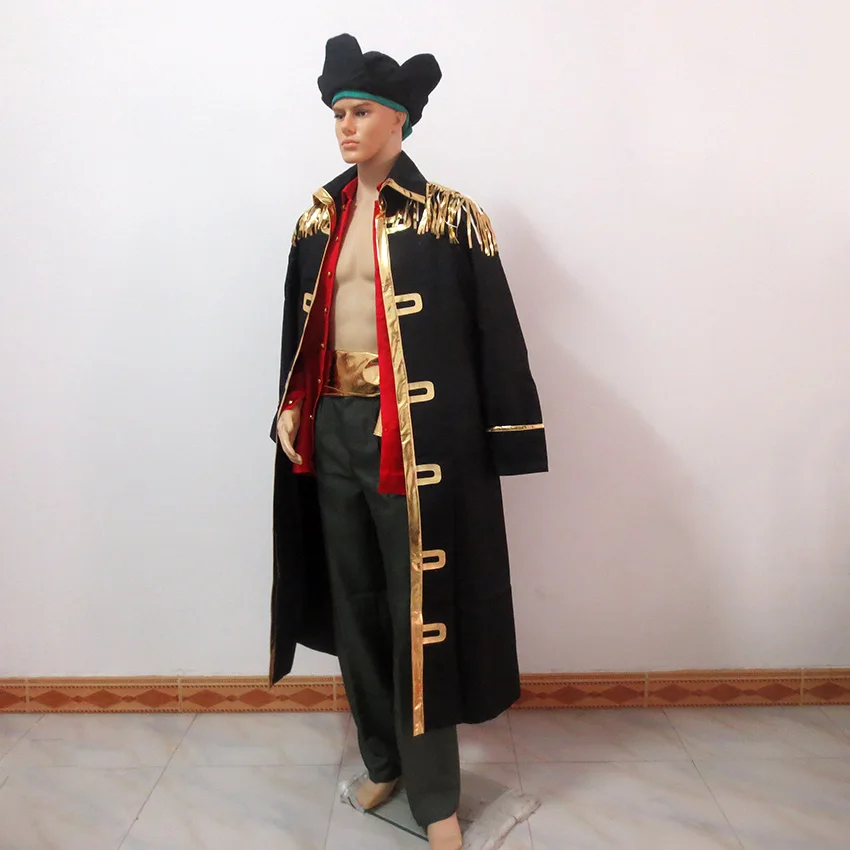 One Piece Blackbeard Marshall D Teach Cosplay Costume