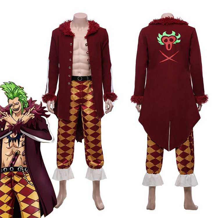 One Piece Bartolomeo Man Costume