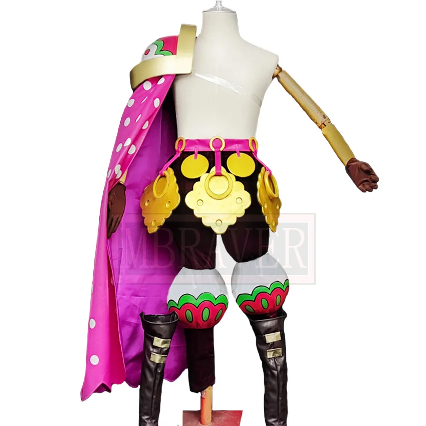 One Piece Charlotte Cracker Cosplay Costume Halloween Christmas Party Uniform Custom Made Any Size