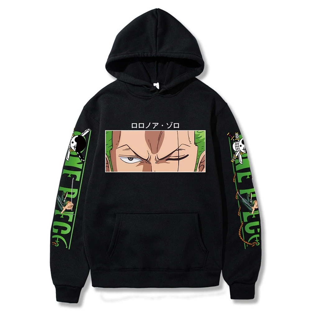 One Piece Luffy Zoro Oversized Sweatshirt Jacket