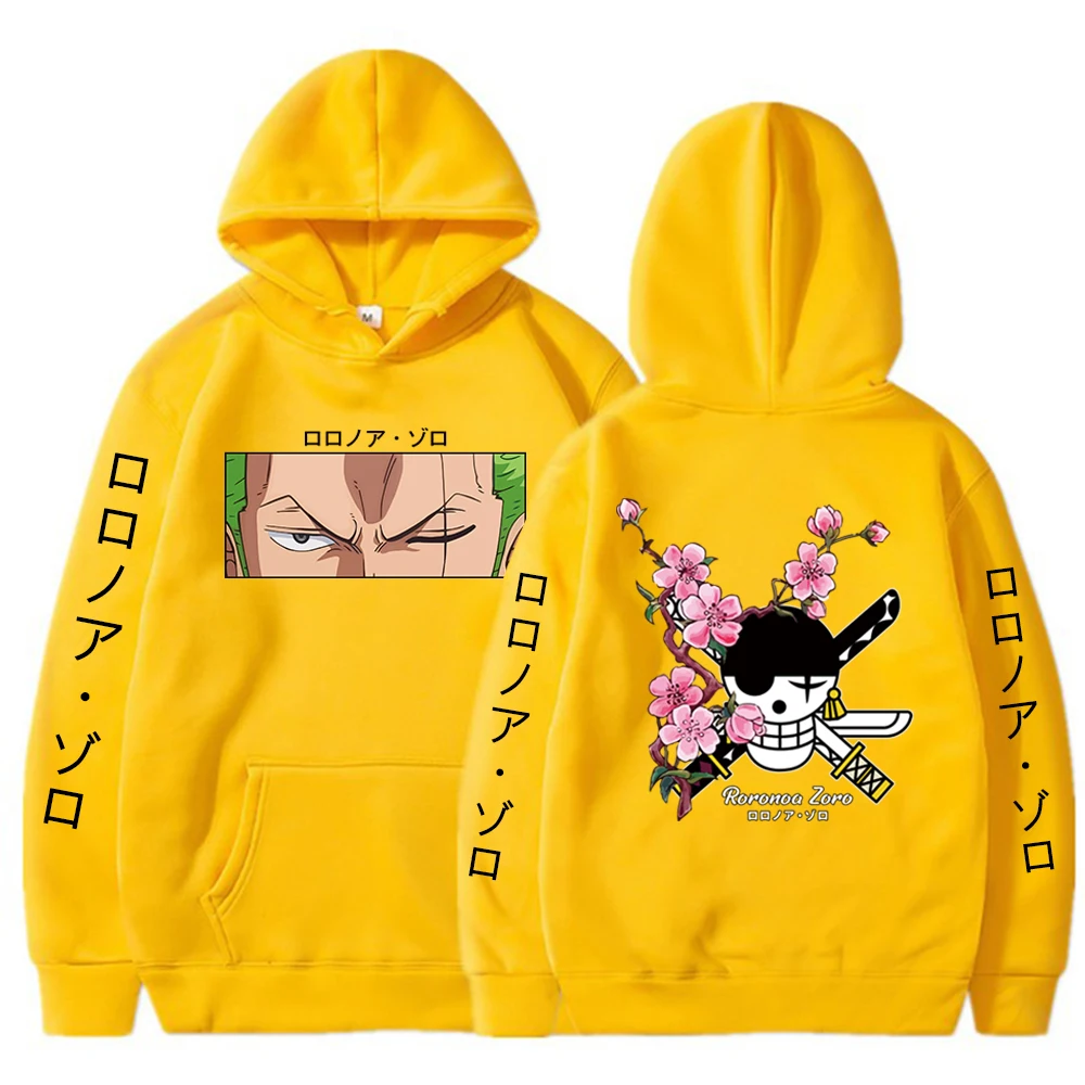 One Piece Luffy Zoro Oversized Sweatshirt Jacket