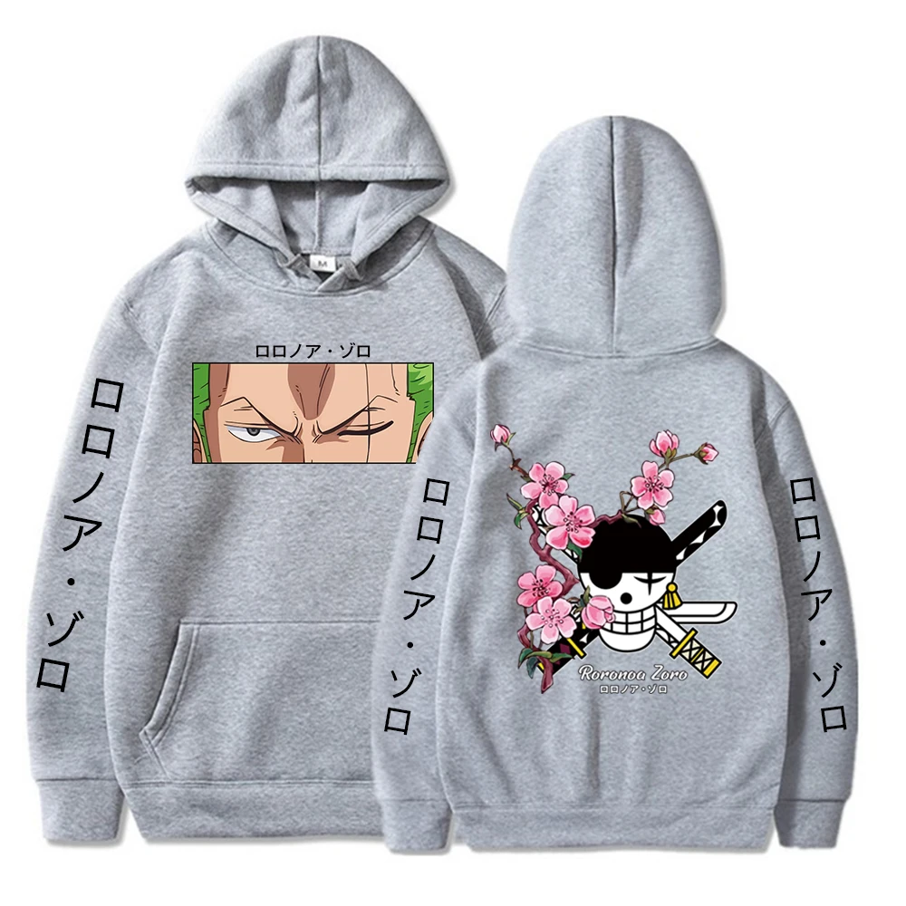 One Piece Luffy Zoro Oversized Sweatshirt Jacket