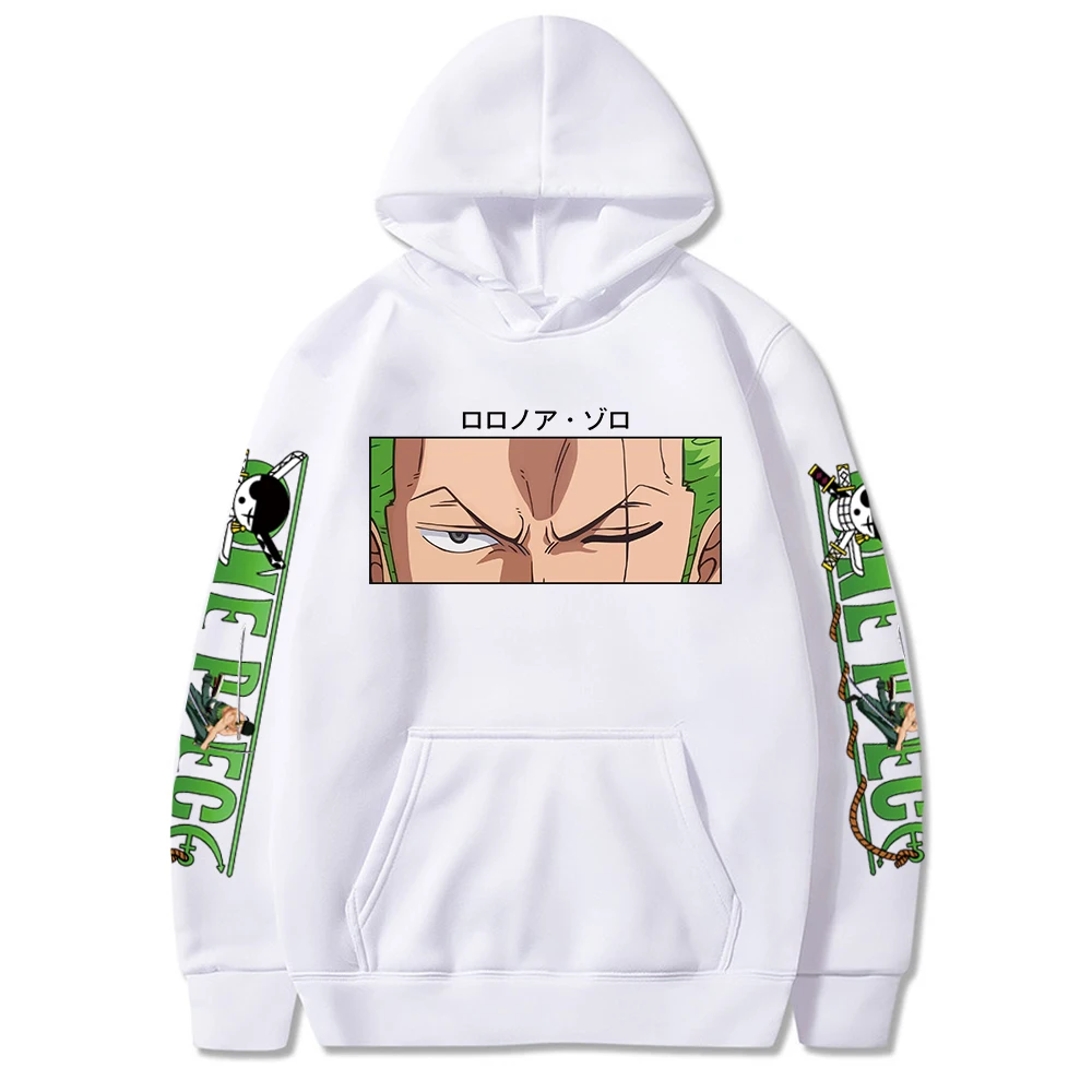 One Piece Luffy Zoro Oversized Sweatshirt Jacket