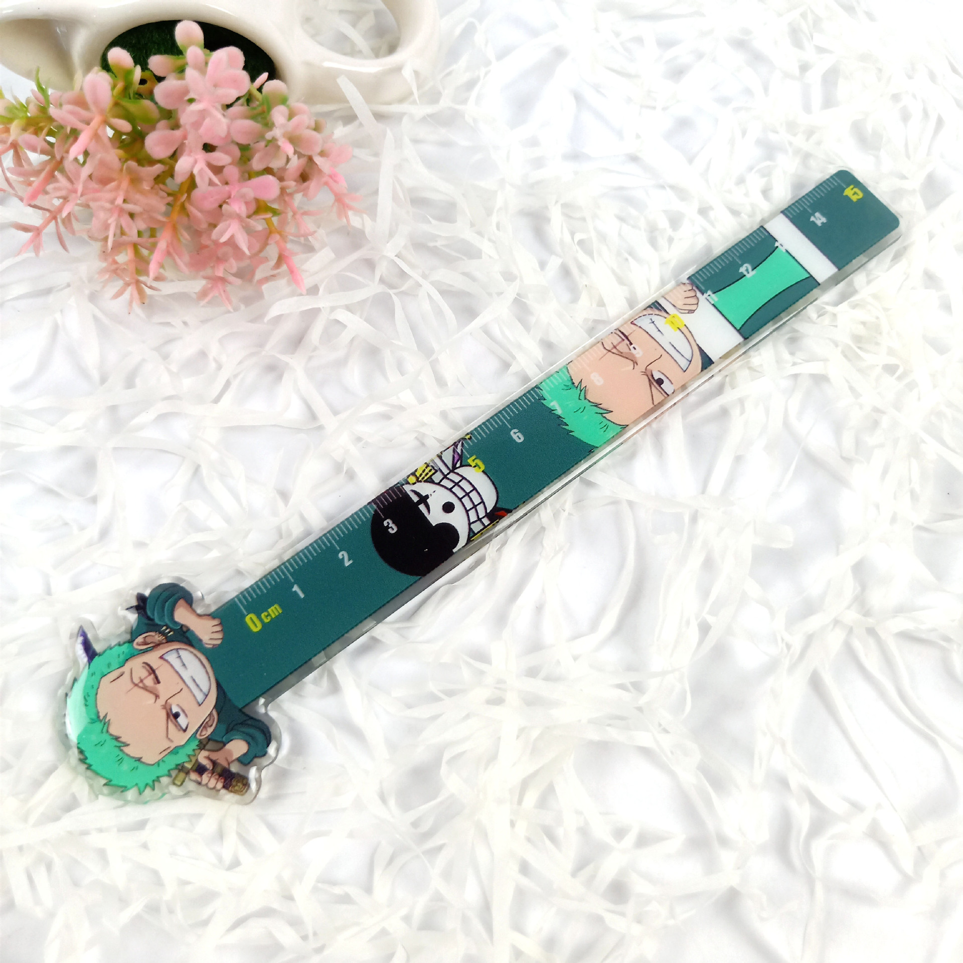 One Piece Luffy Zoro Chopper Rulers School Supplies