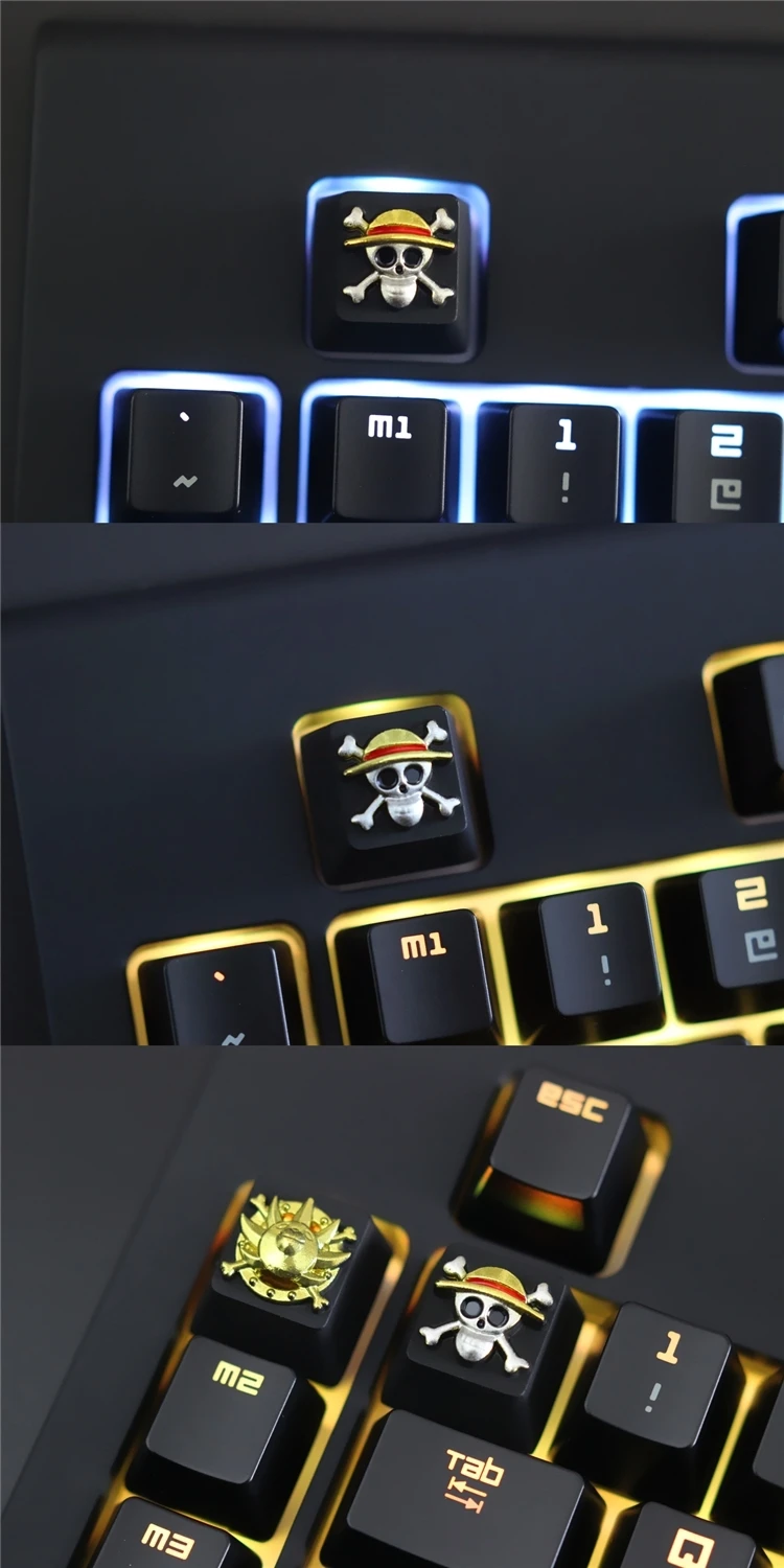 One Piece Luffy Thousand Sunny Keycap R4