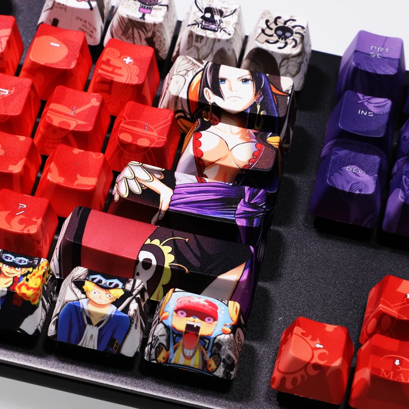 One Piece PBT Keycaps For MX Switch Mechanical Keyboard