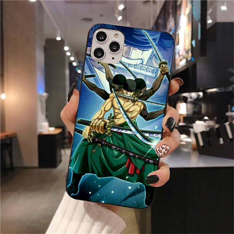 Roronoa Zoro Phone Case For iphone 14 13 12 11 Pro Mini XS Max 8 7 Plus X SE 2020 XR cover