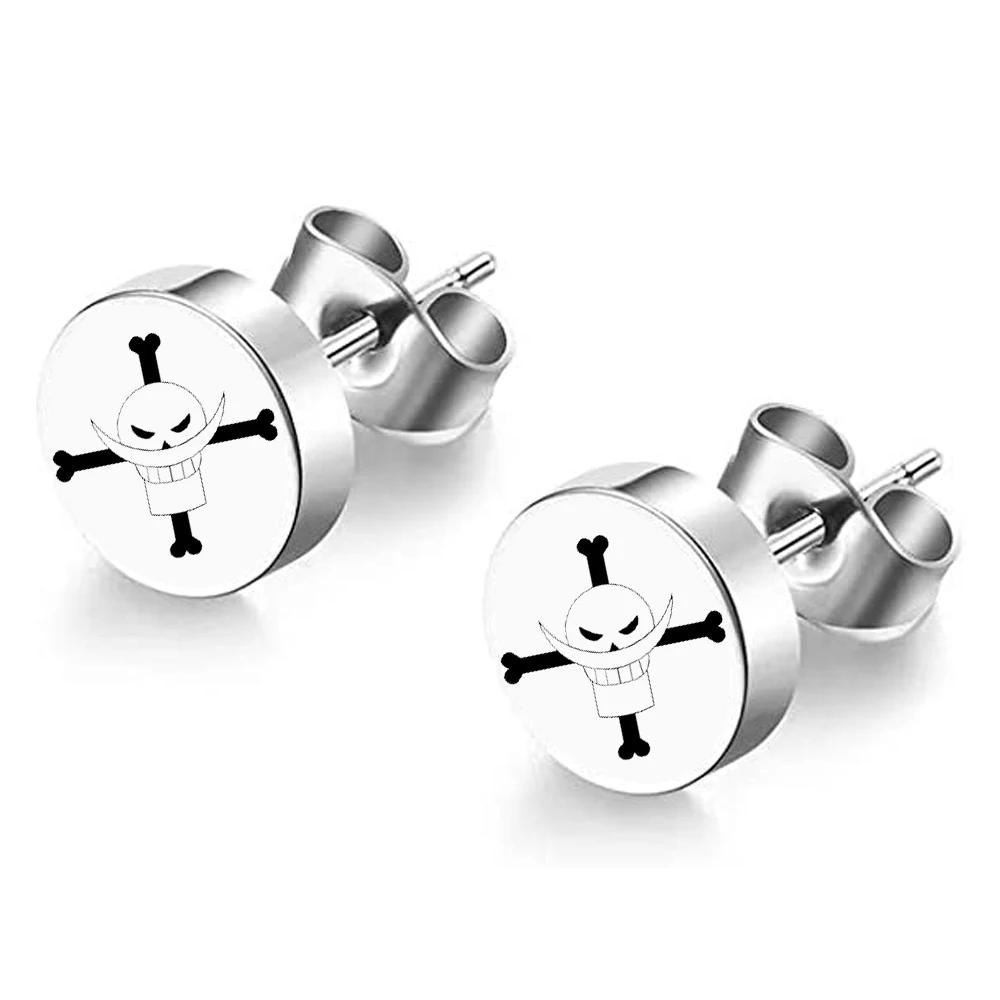 One Piece Portgas D Ace Earrings